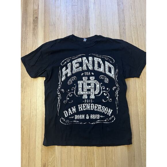 Vintage UFC 100 Dan Henderson Shirt Gear Size Large Hendo VTG MMA - Picture 1 of 3